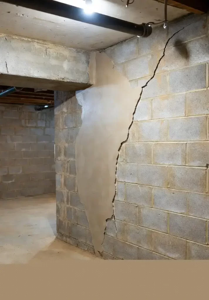 basement crack repair in Buckley MI