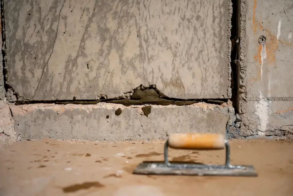 Fix a Crack in a Basement Wall