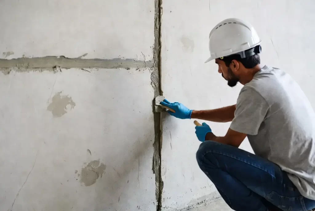 Fix a Crack in a Basement Wall
