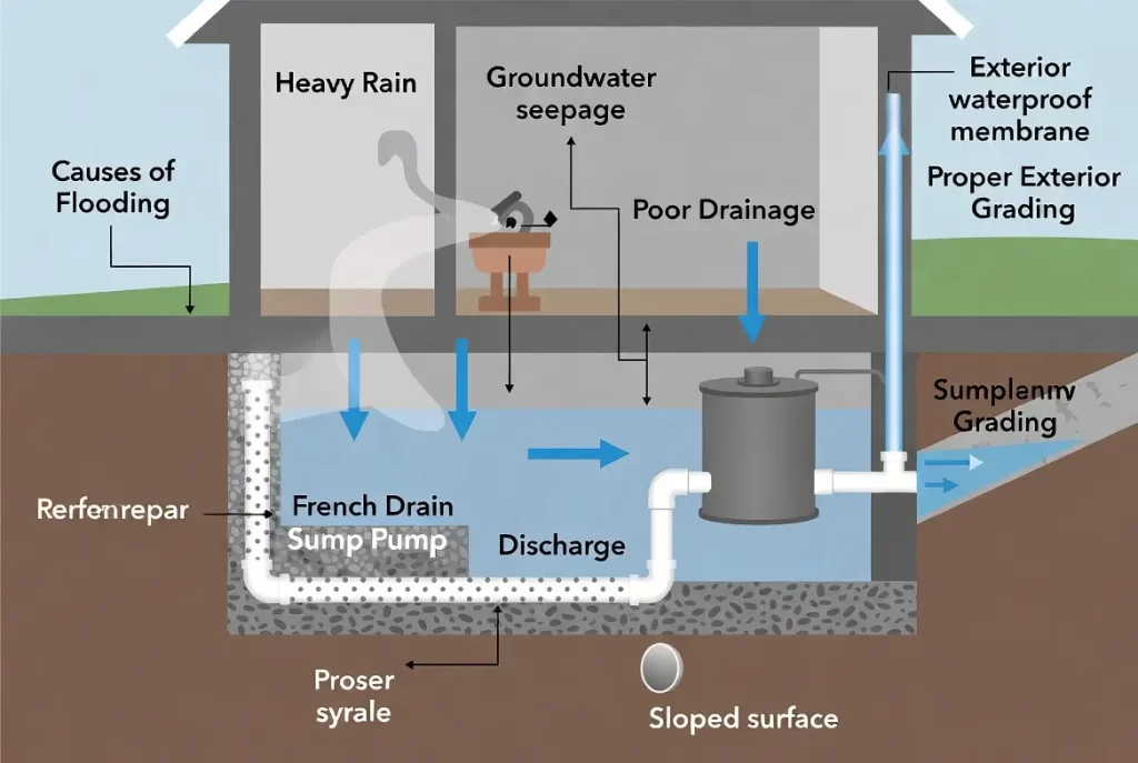 basement keeps flooding